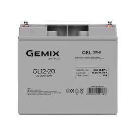 Аккумуляторные батареи Аккумуляторная батарея Gemix GL12-20 Серый
